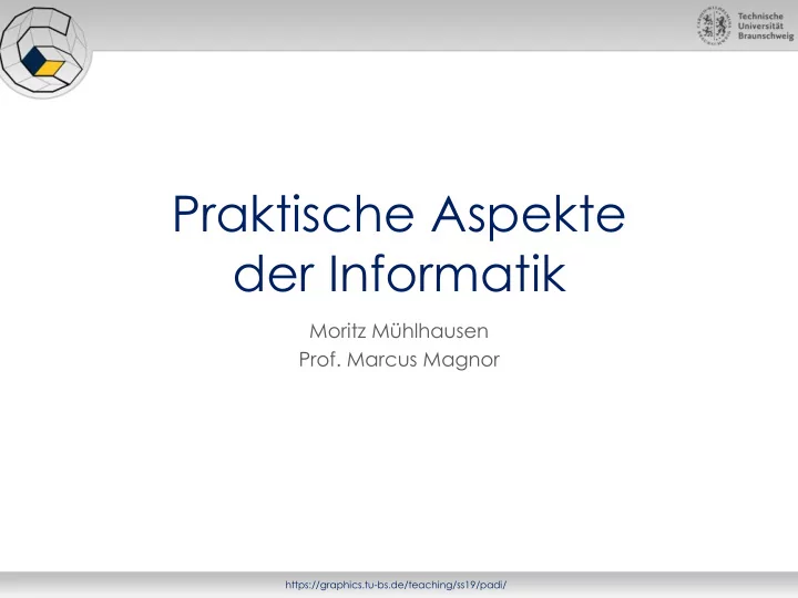 praktische aspekte