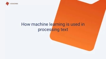 How machine learning is used in  www.coach-bot.de  processing text  Fabian Reich  www.coach-bot.de