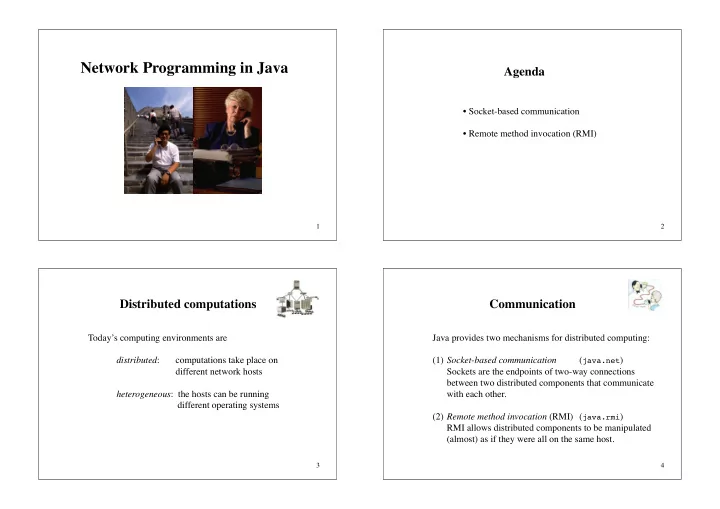 network programming in java