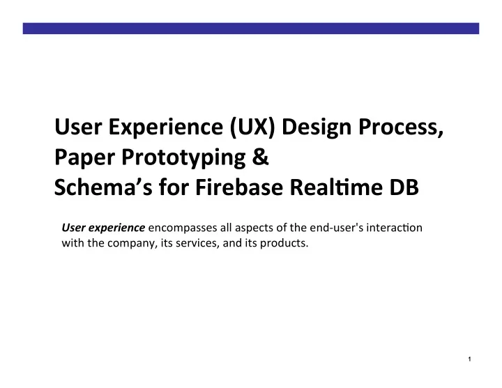 user experience ux design process paper prototyping