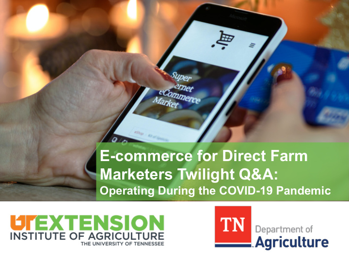 e commerce for direct farm marketers twilight q a