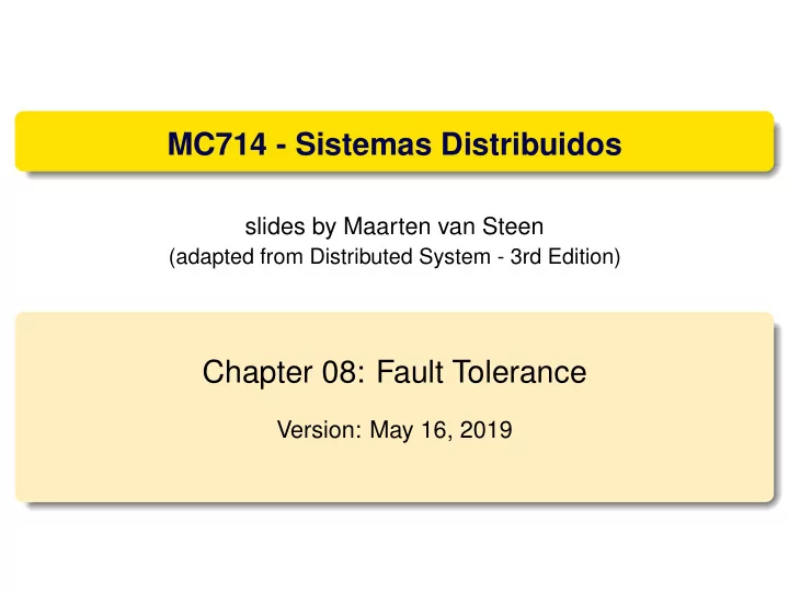 mc714 sistemas distribuidos