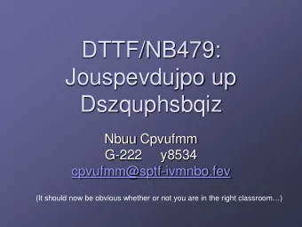 DTTF/NB479:  Jouspevdujpo up  Dszquphsbqiz  Nbuu Cpvufmm  G-222     y8534  cpvufmm@sptf-ivmnbo.fev