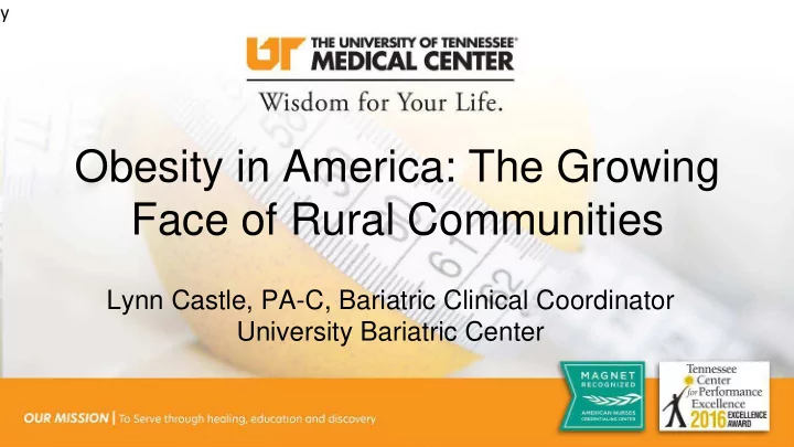 obesity in america the growing face of rural communities
