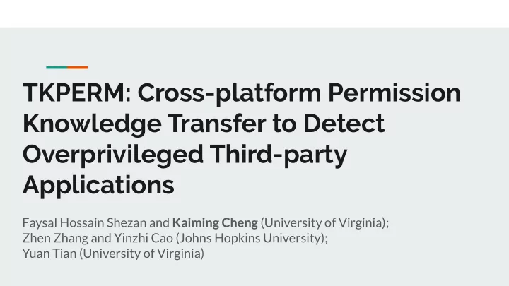 tkperm cross platform permission knowledge transfer to