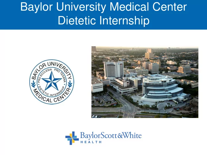 dietetic internship meet the dietetic internship faculty