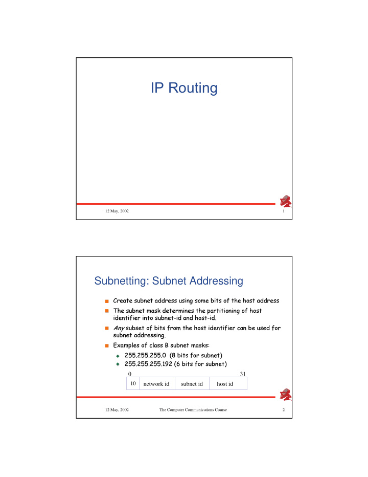 ip routing