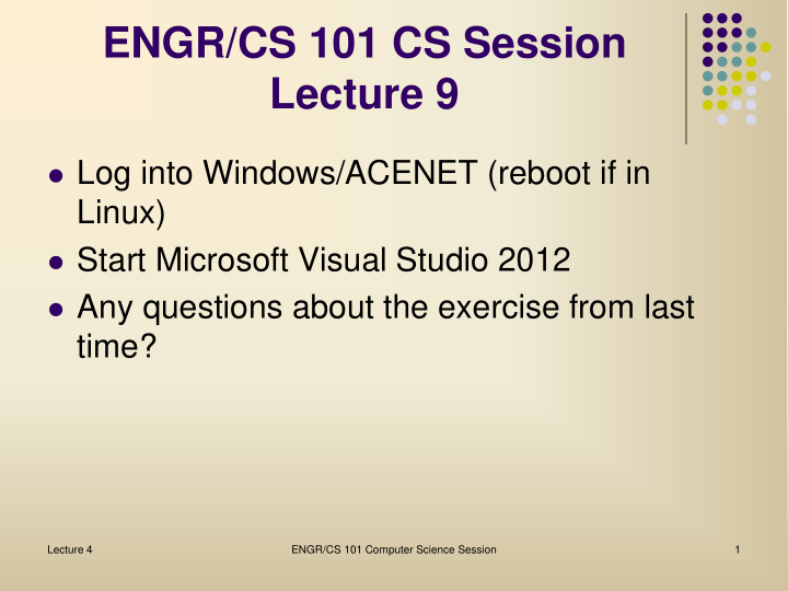 engr cs 101 cs session