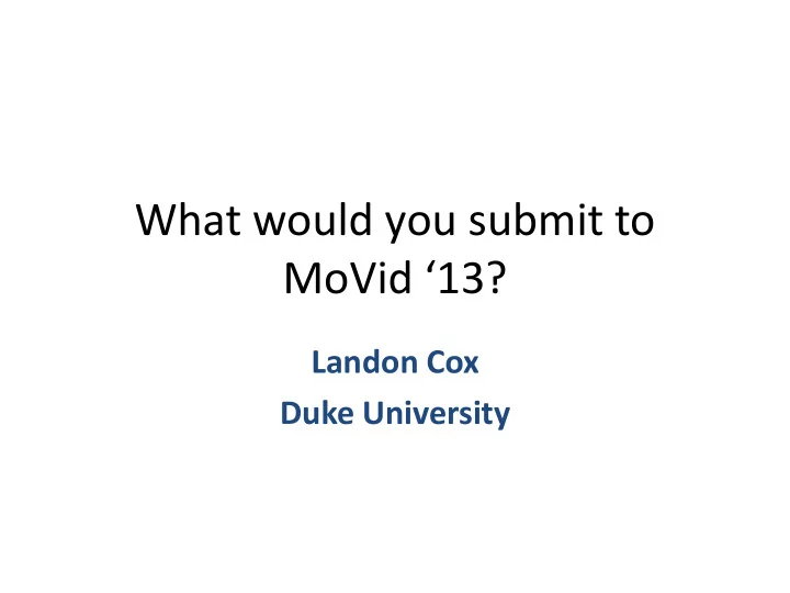 movid 13