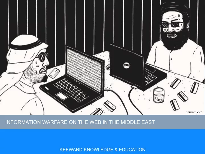 information warfare on the web in the middle east