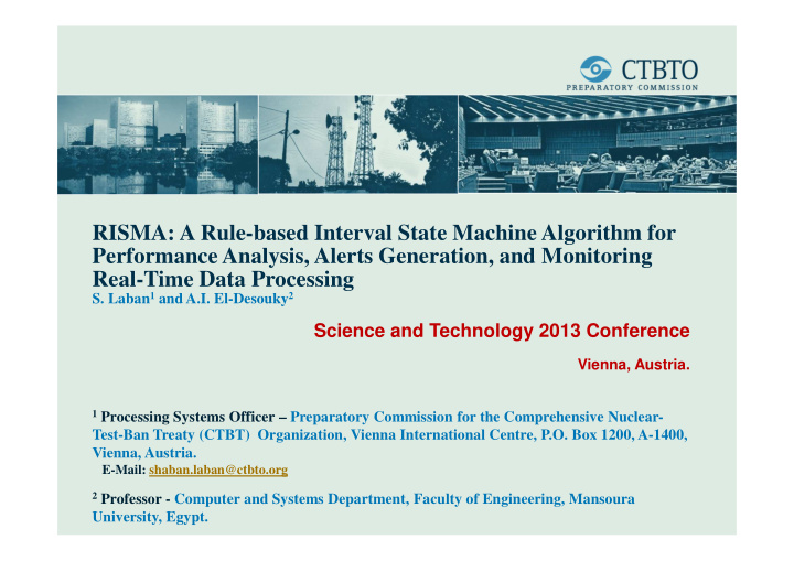 risma a rule based interval state machine algorithm for