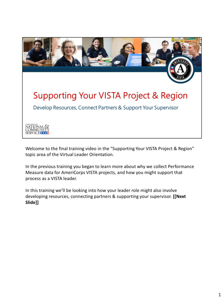 measure data for americorps vista projects and how you