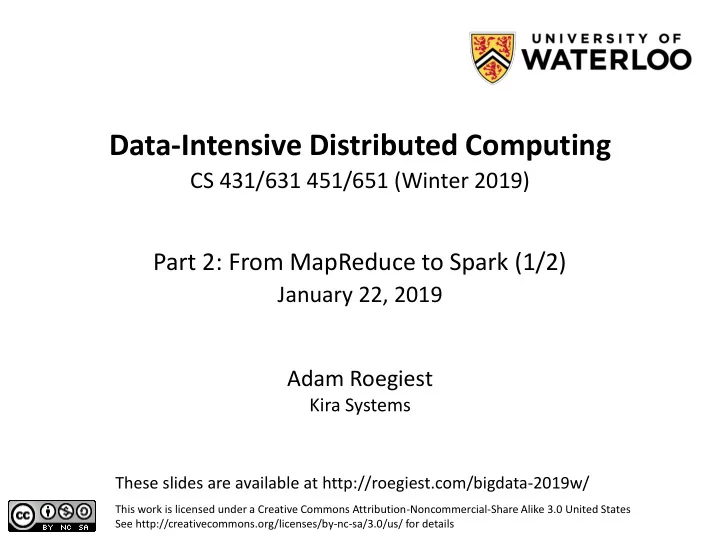 data intensive distributed computing