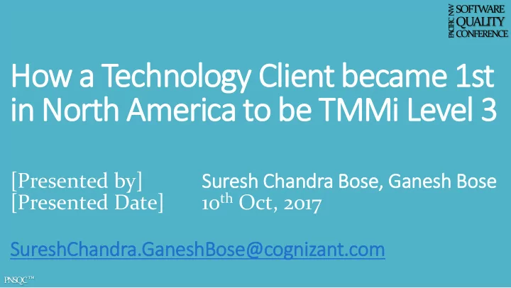 how a technology client became 1st in north america to be