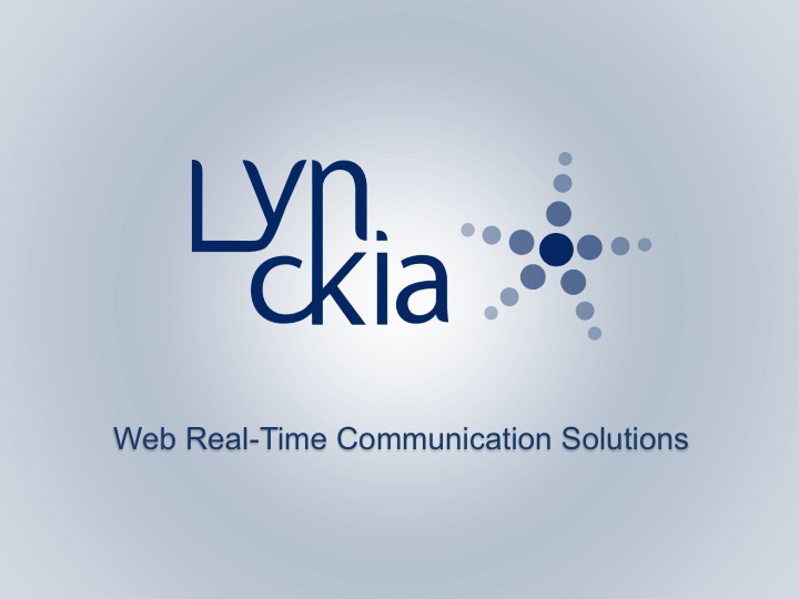 web real time communication solutions history