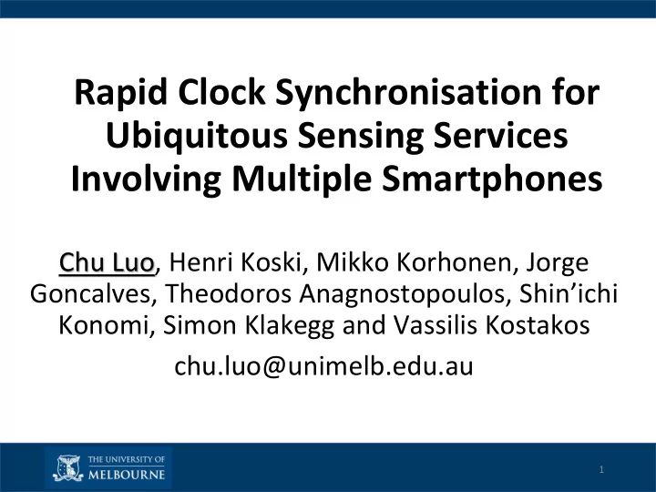 involving multiple smartphones