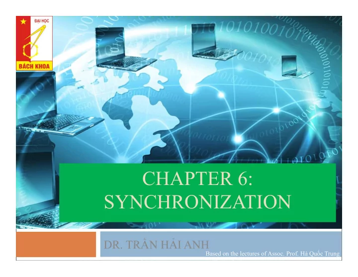 chapter 6 synchronization