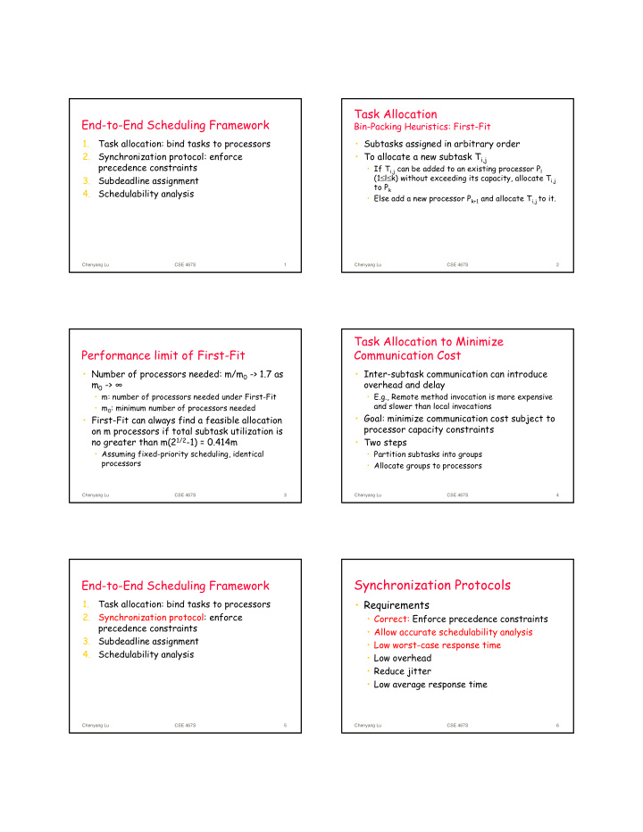 synchronization protocols