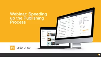Webinar: Speeding  up the Publishing  Process  Leonie May  Tom Pijsel  Andreas Pfeiffer  Product