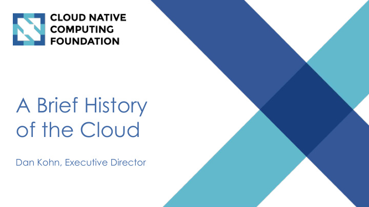 a brief history of the cloud