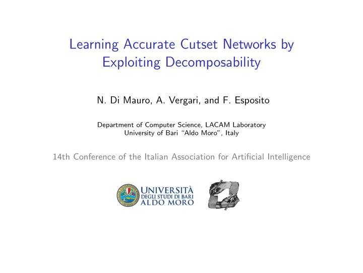 learning accurate cutset networks by exploiting