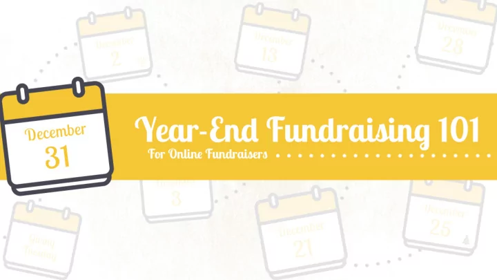 online fundraising certification training