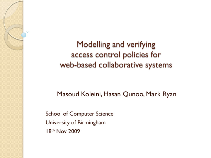 web based collaborative systems