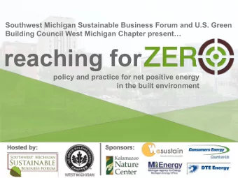 reaching for  policy and practice for net positive energy  in the built environment  reaching for