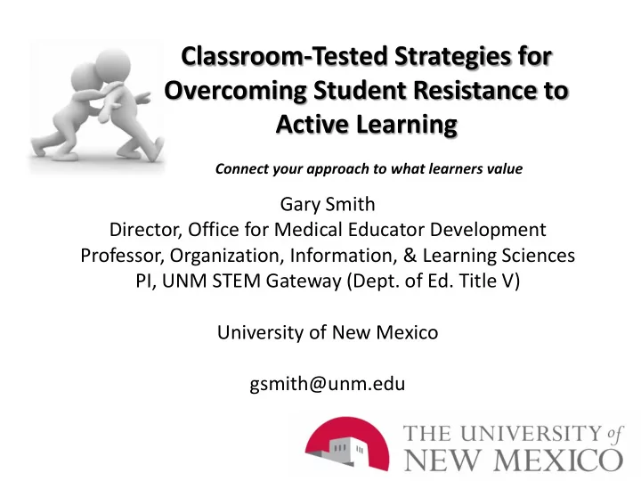 classroom tested strategies for overcoming student