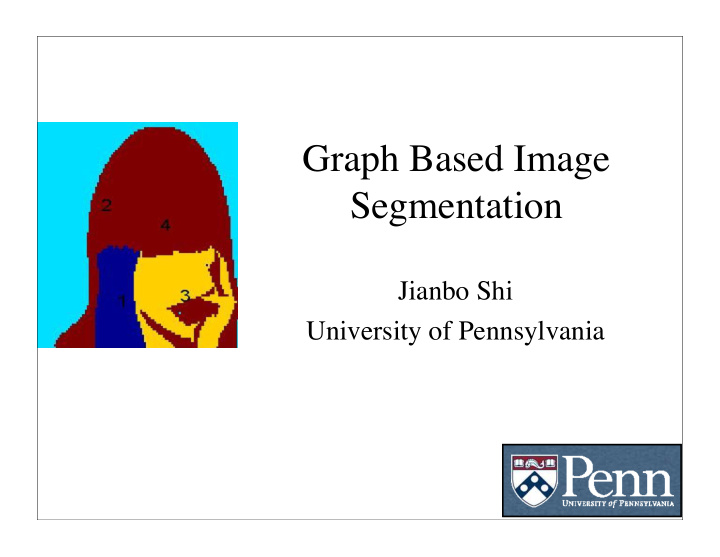 graph based image segmentation