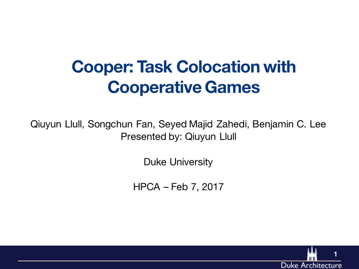 cooper task colocation with cooperative games