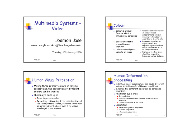 multimedia systems