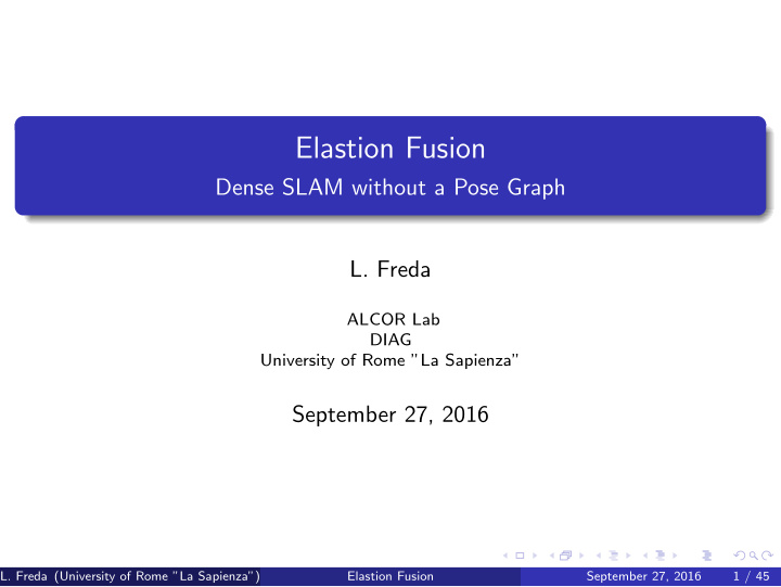 elastion fusion