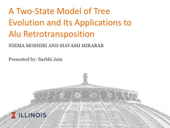 A  Two-State  Model  of  Tree    Evolution  and  Its  Applications