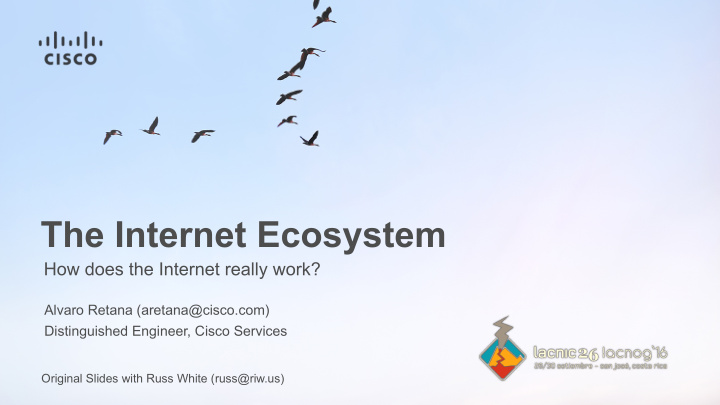 the internet ecosystem