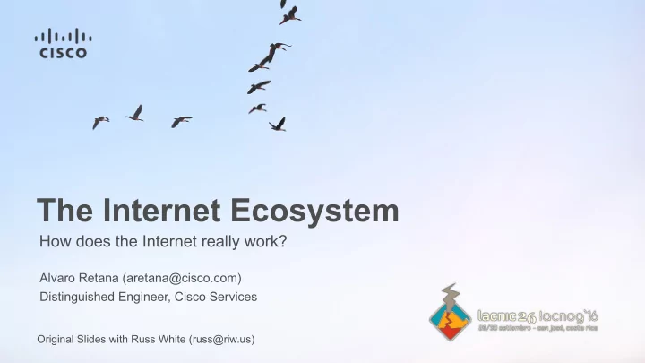 the internet ecosystem