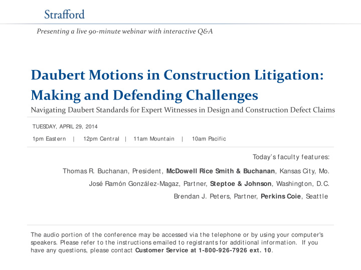 daubert motions in construction litigation making and