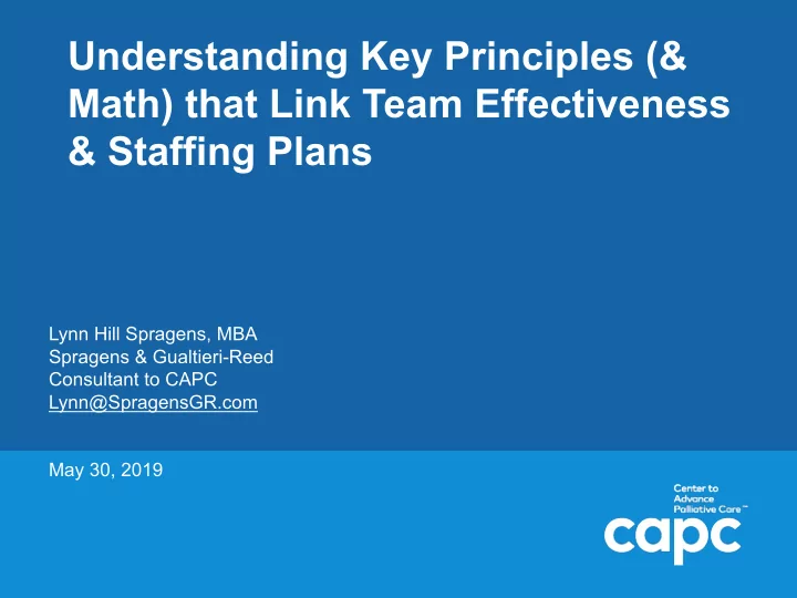 understanding key principles math that link team