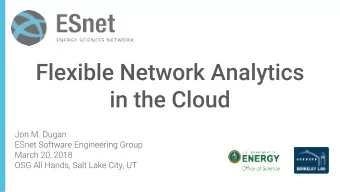 Introduction    Harsh realities of network analytics  netbeam      Demo    Technology