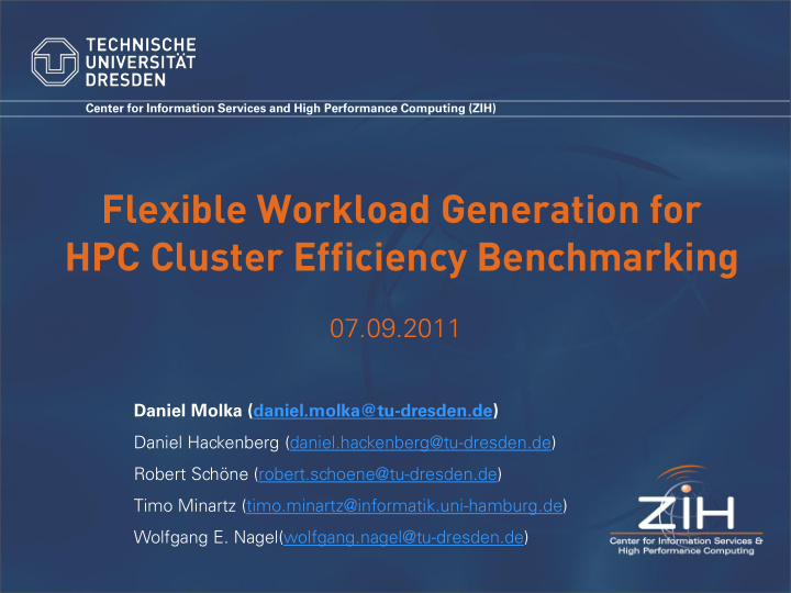 hpc cluster efficiency benchmarking