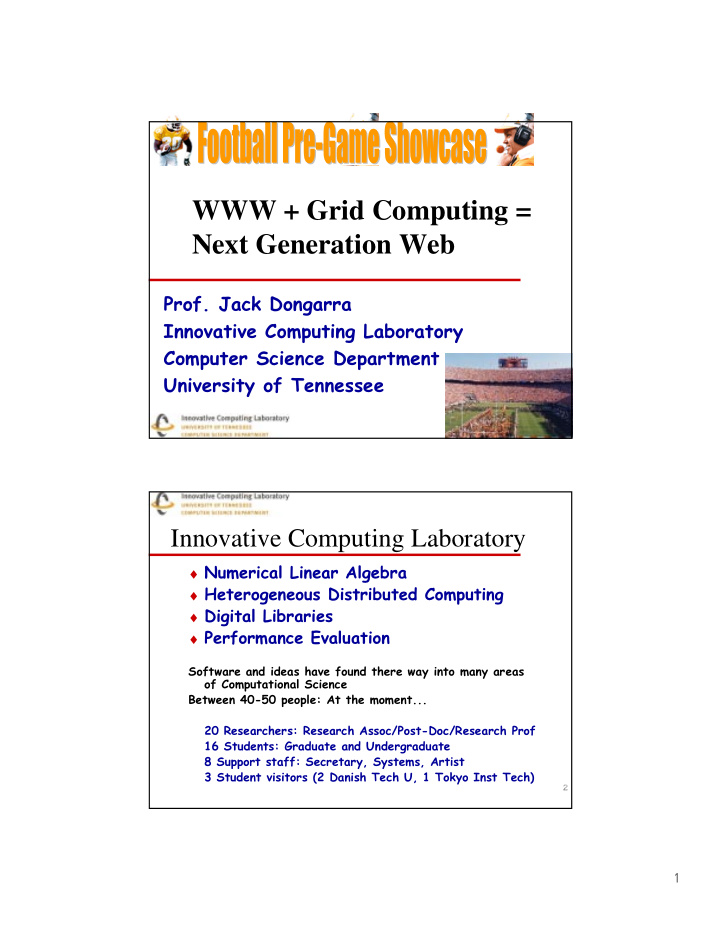 grid computing next generation web