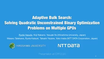 Adaptive Bulk Search:  Solving Quadratic Unconstrained Binary Optimization  Problems on Multiple