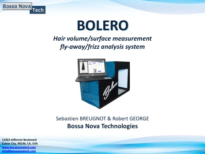 bolero
