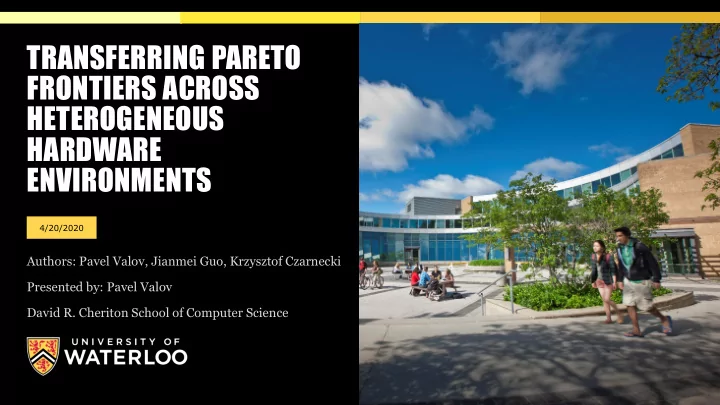 transferring pareto