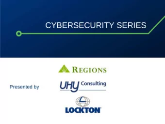 1  YOUR PRESENTER  Anthony Dagostino  Lockton Executive Vice President  Global Cyber &amp;