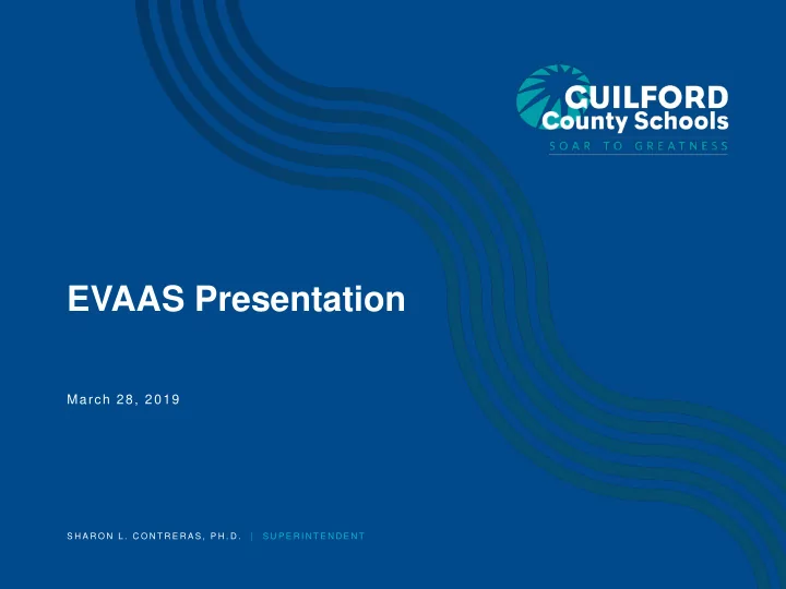 evaas presentation