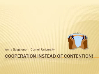 COOPERATION INSTEAD OF CONTENTION!  THE NEBULOUS CONCEPT OF WIRELESS LINK.  Network