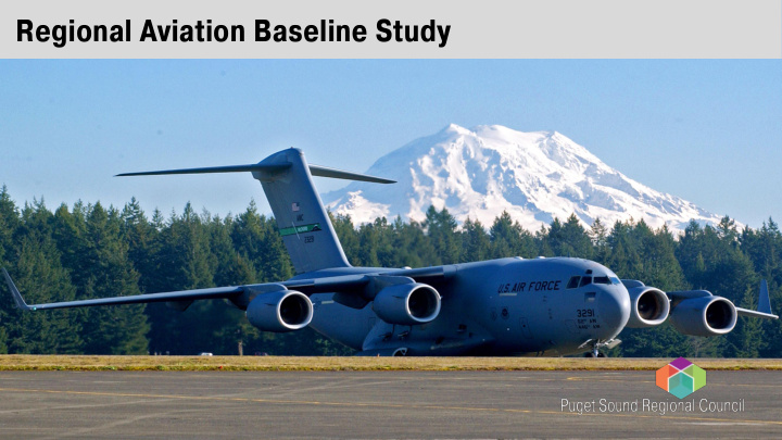 regional aviation baseline study regional aviation
