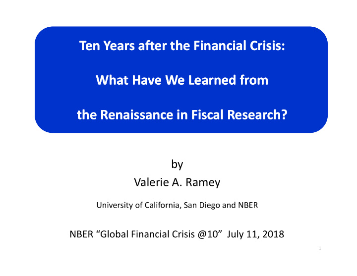 ten years after the financial crisis ten years after the