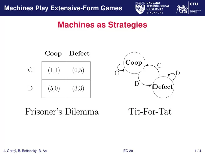 prisoner s dilemma tit for tat